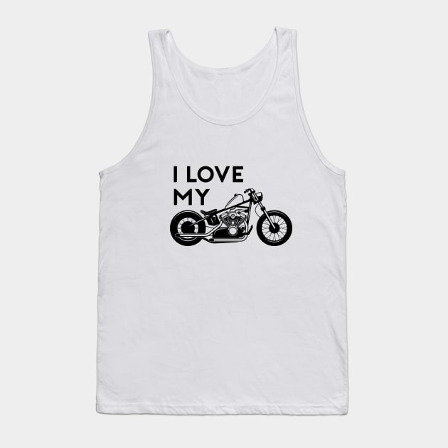 I love my bike Tank Top by Dosunets